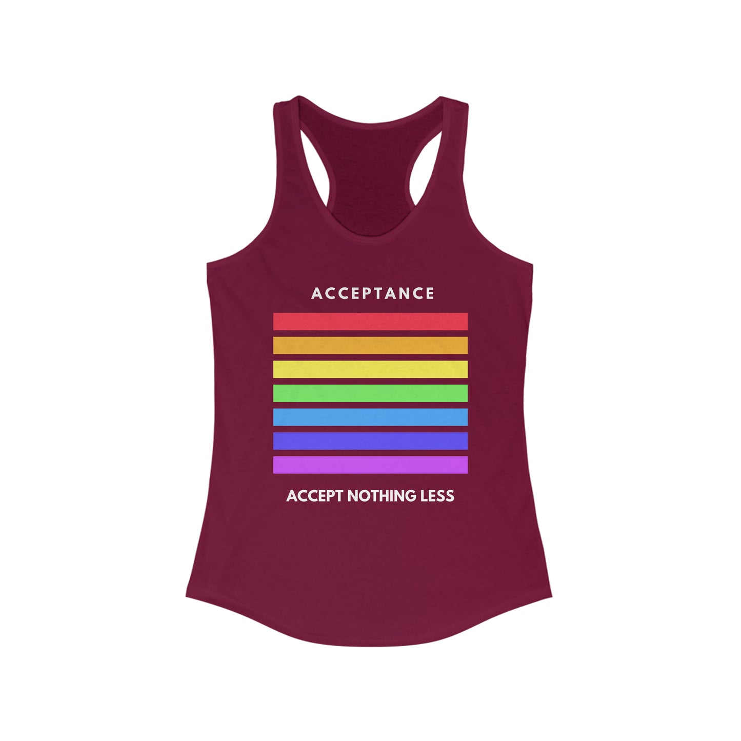 Women's Acceptance Ideal Racerback Tank