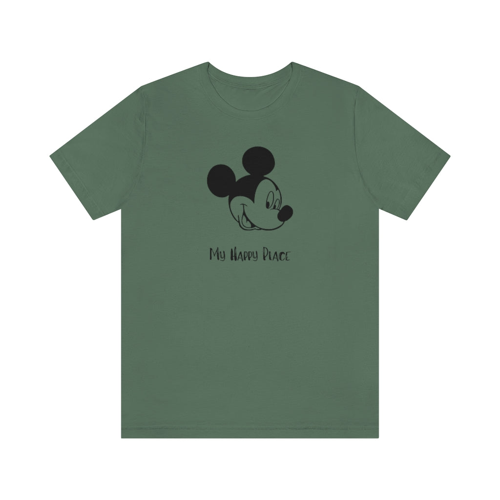 My Happy Place- Men's Jersey Short Sleeve Tee