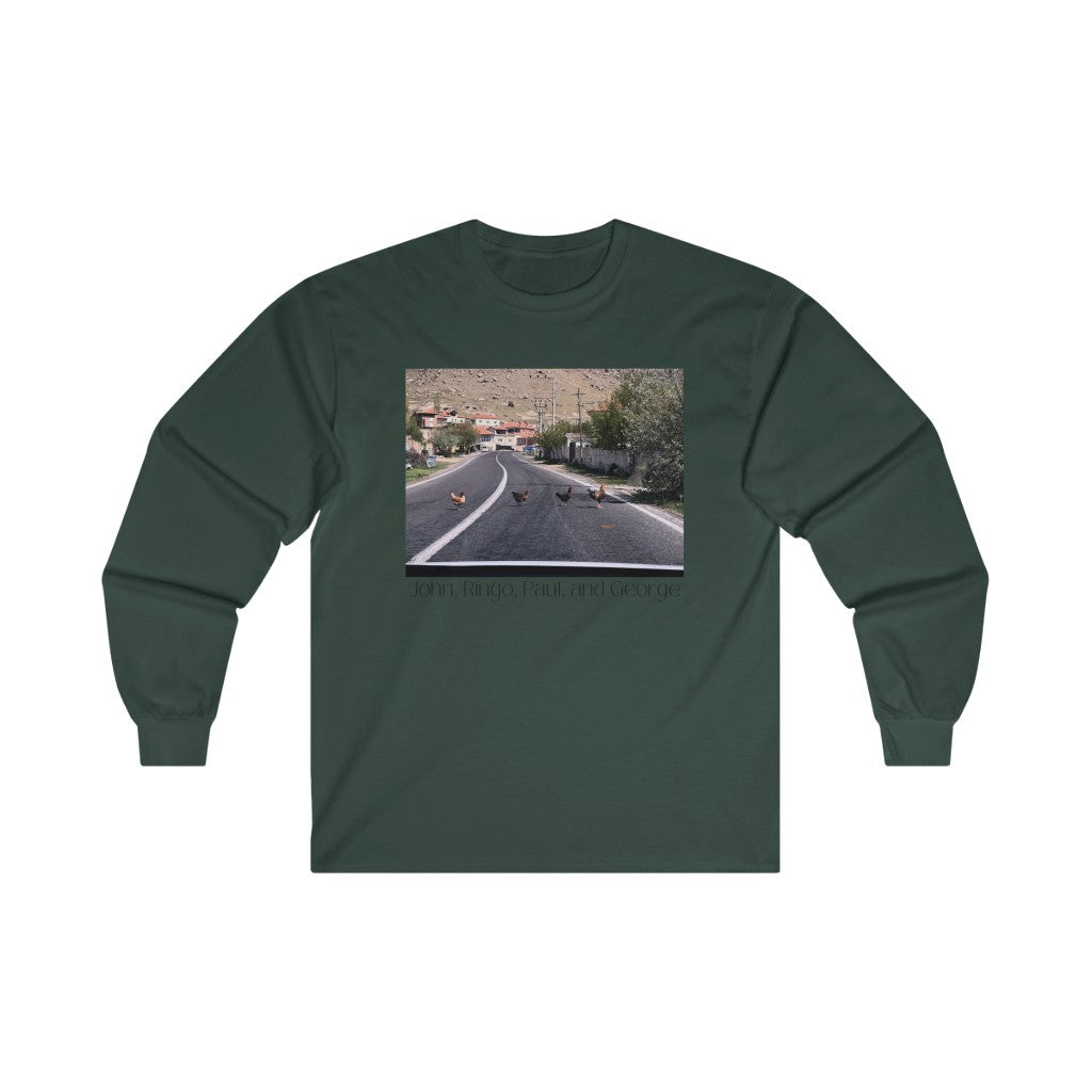 John, Paul, George, Ringo Ultra Cotton Long Sleeve Tee