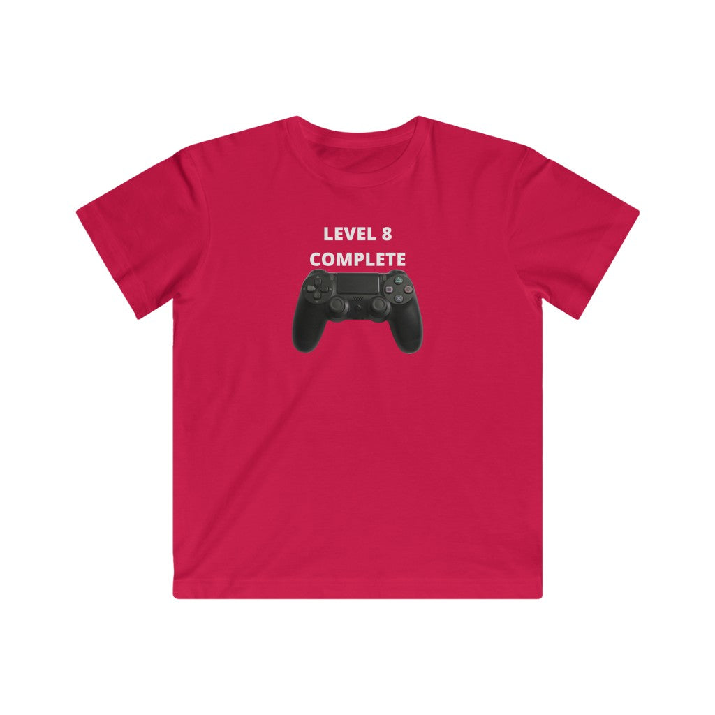 Level 8 Complete (White) Jersey Tee