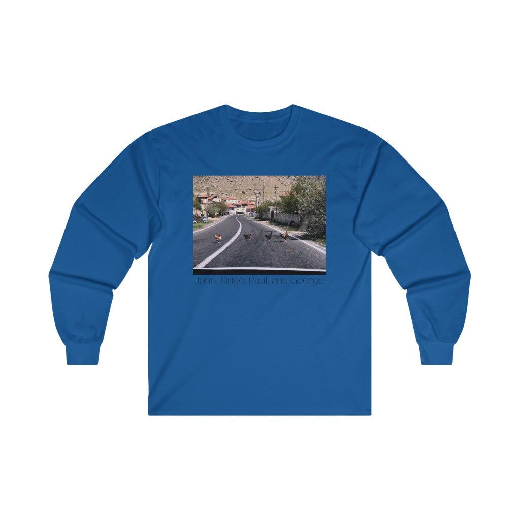 John, Paul, George, Ringo Ultra Cotton Long Sleeve Tee