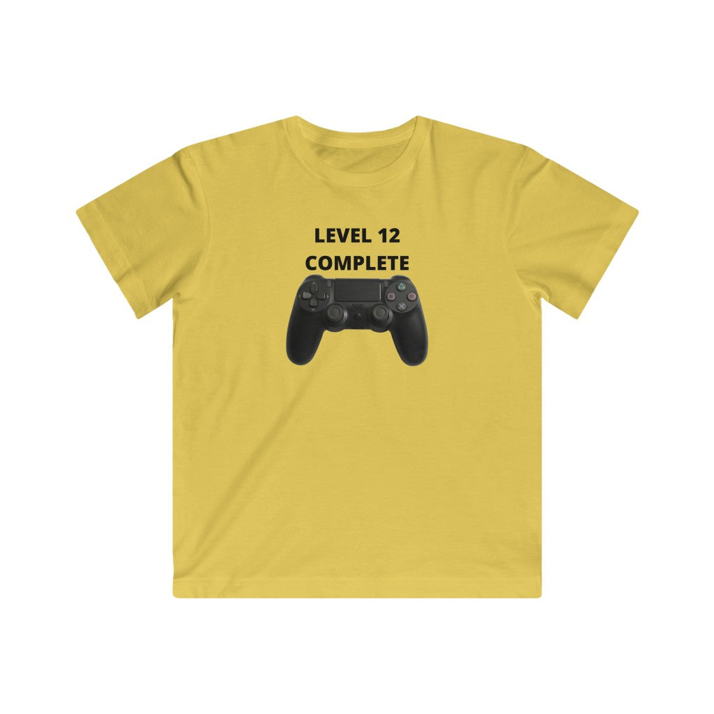 Level 12 Complete (Black) Fine Jersey Tee