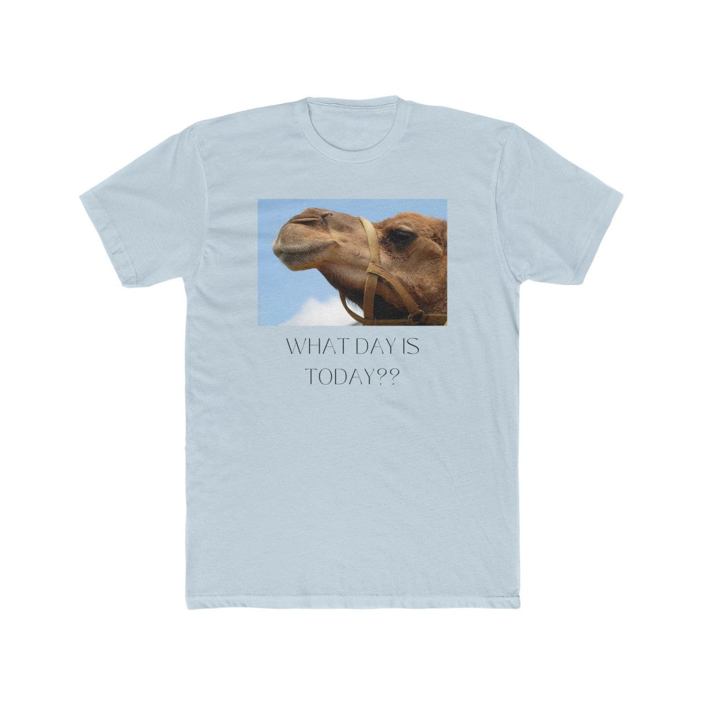 What day is today?- Men's Cotton Crew Tee