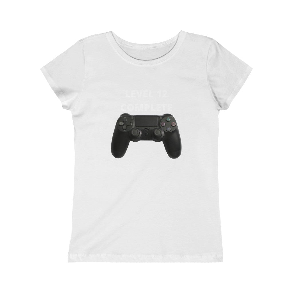 Level 12 Complete (White) Princess Tee