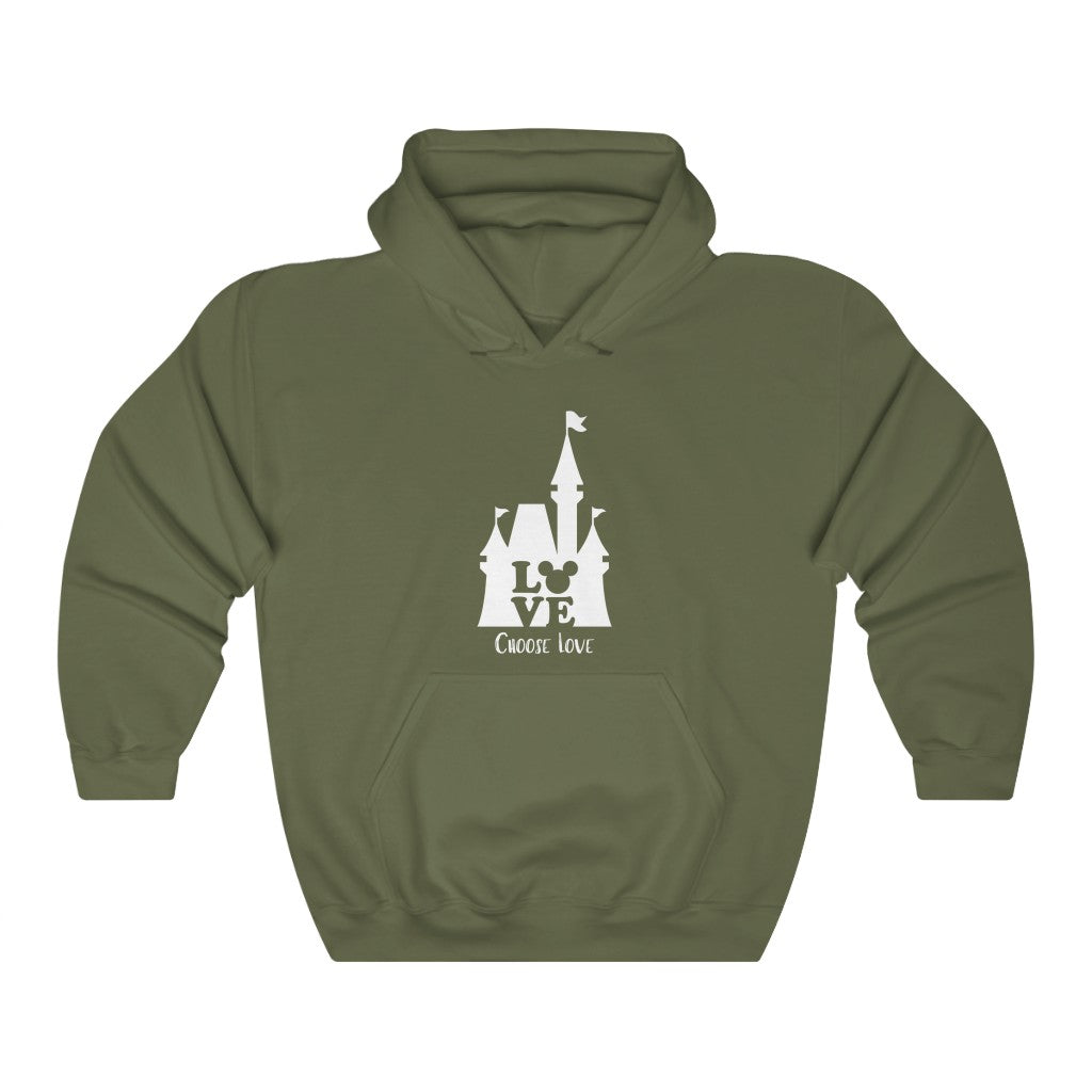 Choose Love Unisex Heavy Blend™ Hooded Sweatshirt