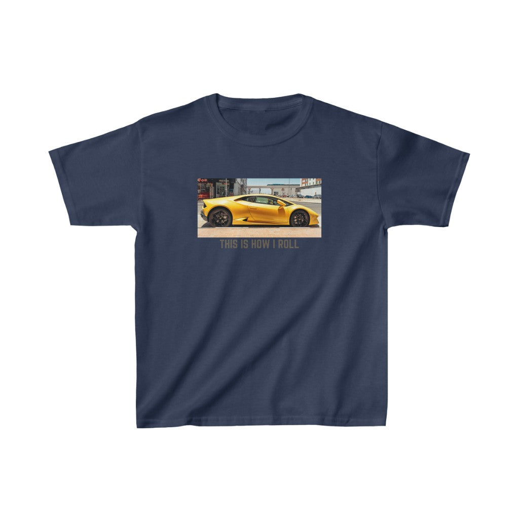 This is How I Roll- Kids Heavy Cotton™ Tee
