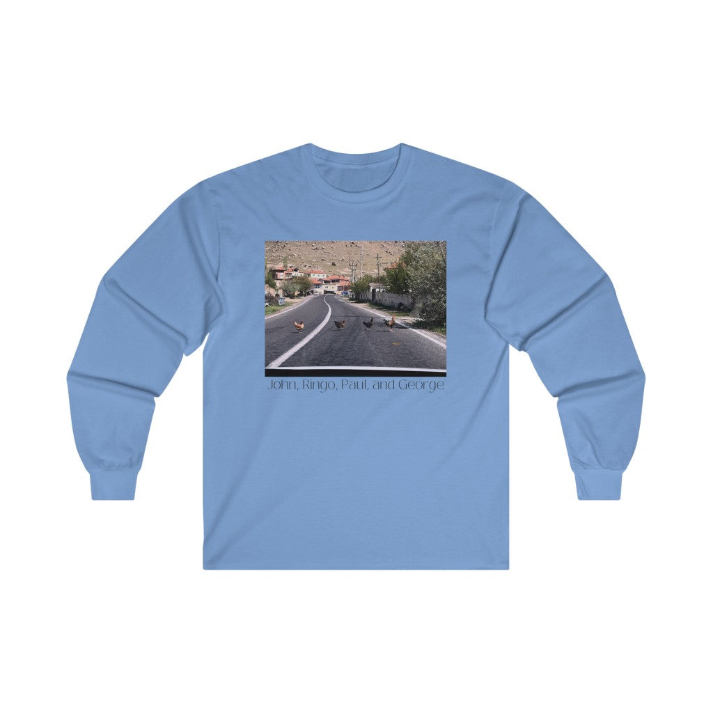John, Paul, George, Ringo Ultra Cotton Long Sleeve Tee
