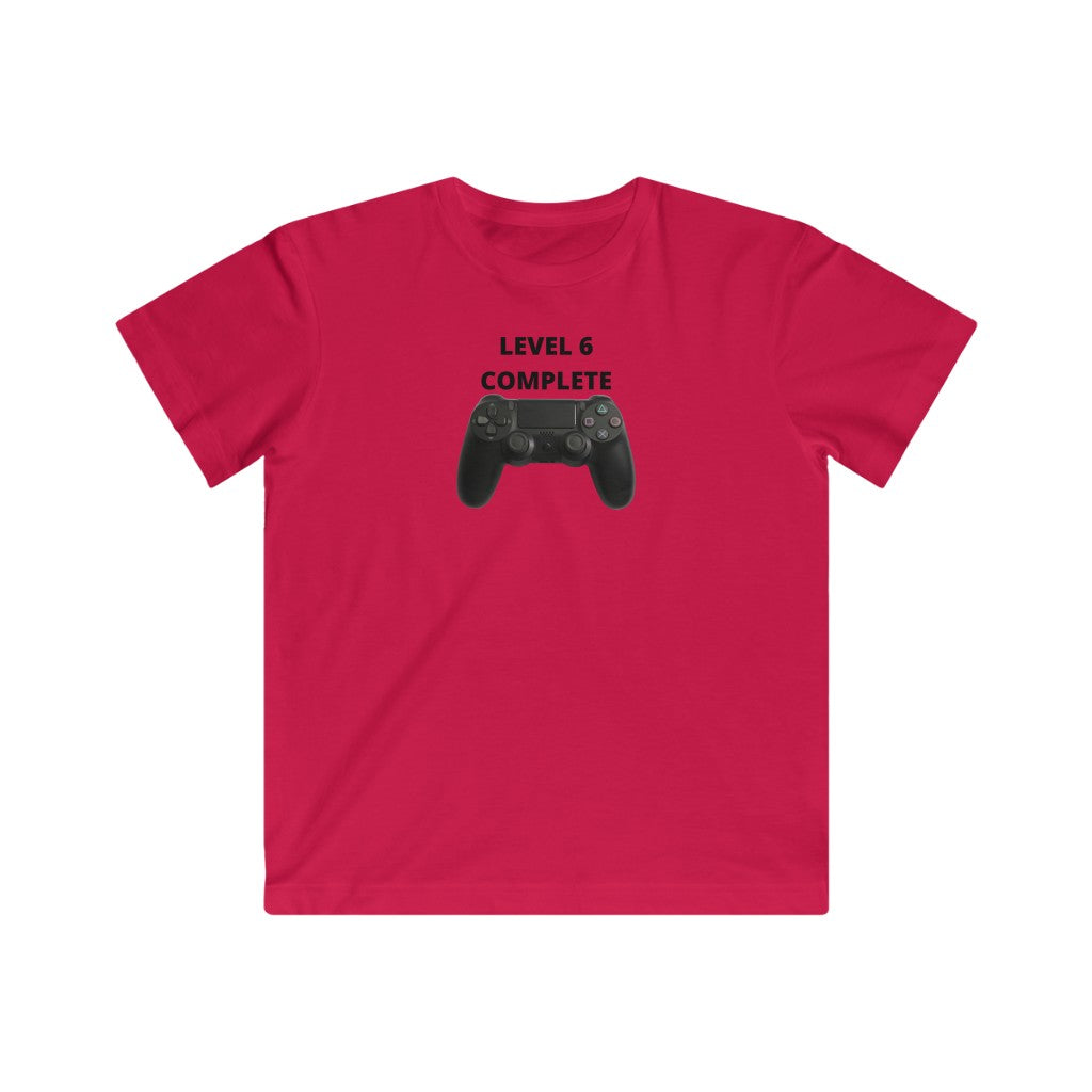Level 6 Complete (Black) Jersey Tee