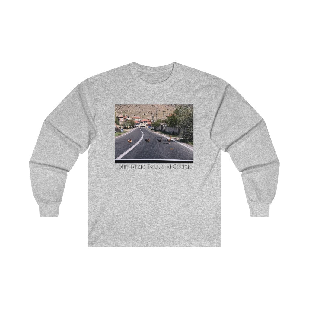 John, Paul, George, Ringo Ultra Cotton Long Sleeve Tee