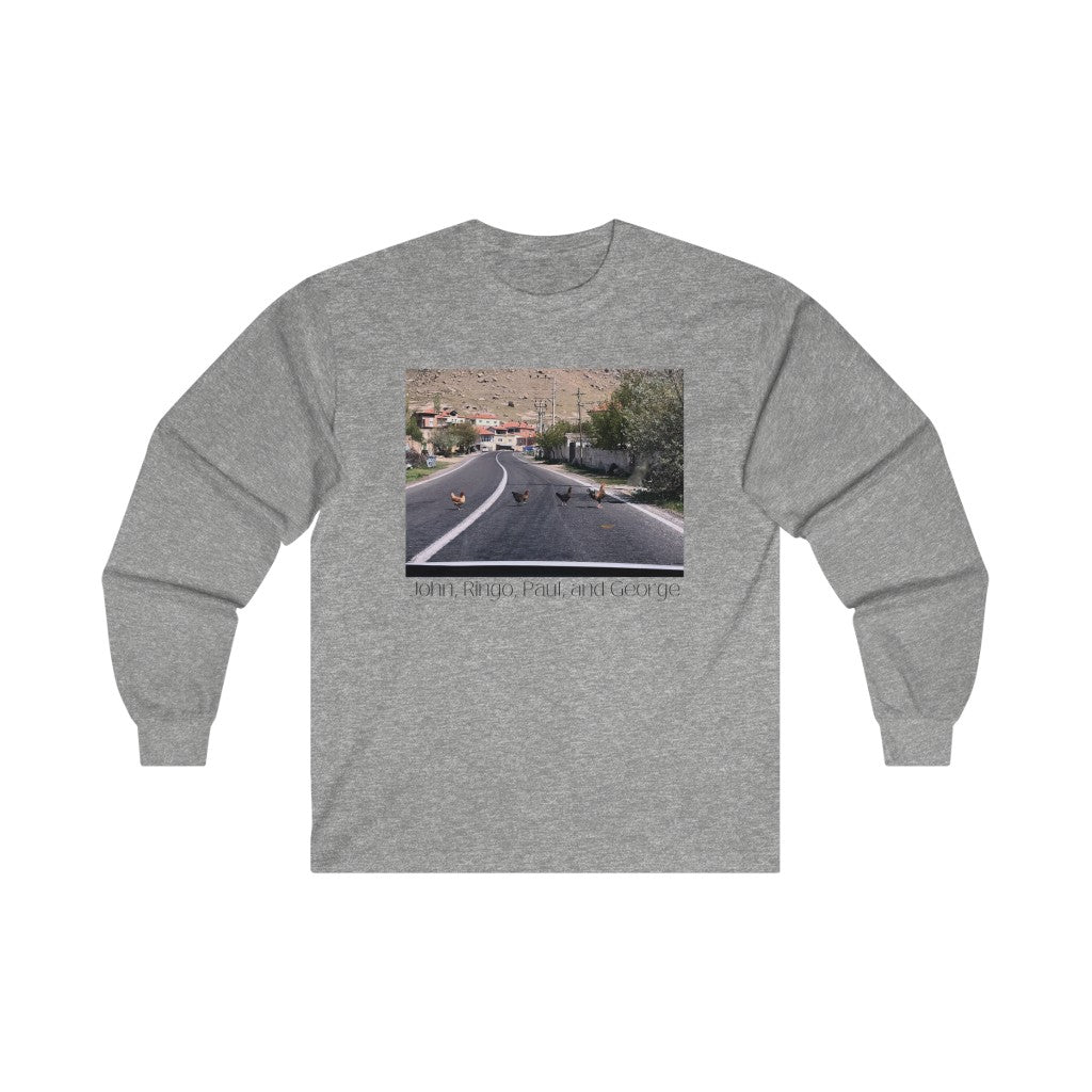 John, Paul, George, Ringo Ultra Cotton Long Sleeve Tee