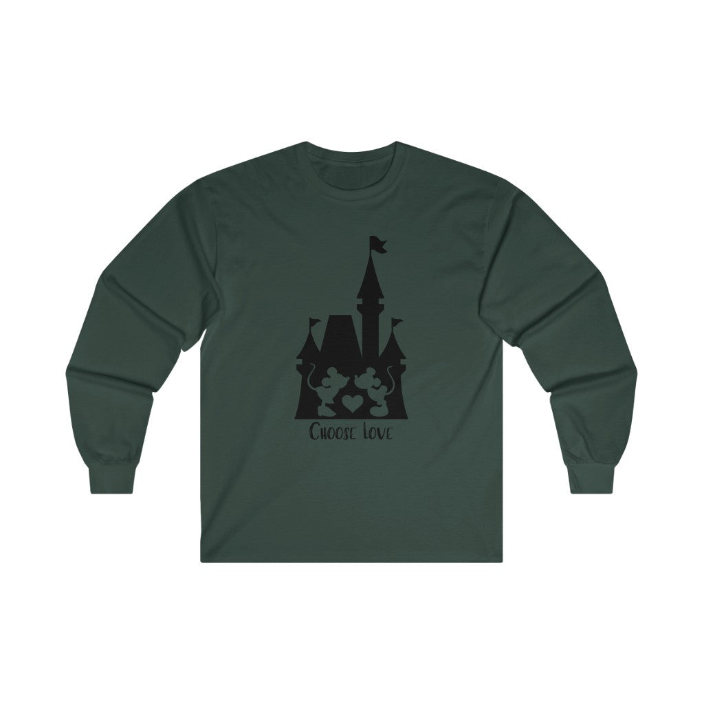 Choose Love Ultra Cotton Long Sleeve Tee