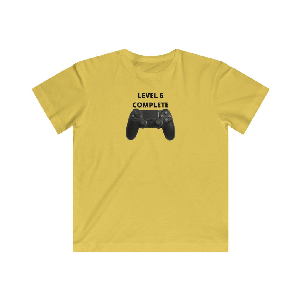 Level 6 Complete (Black) Jersey Tee