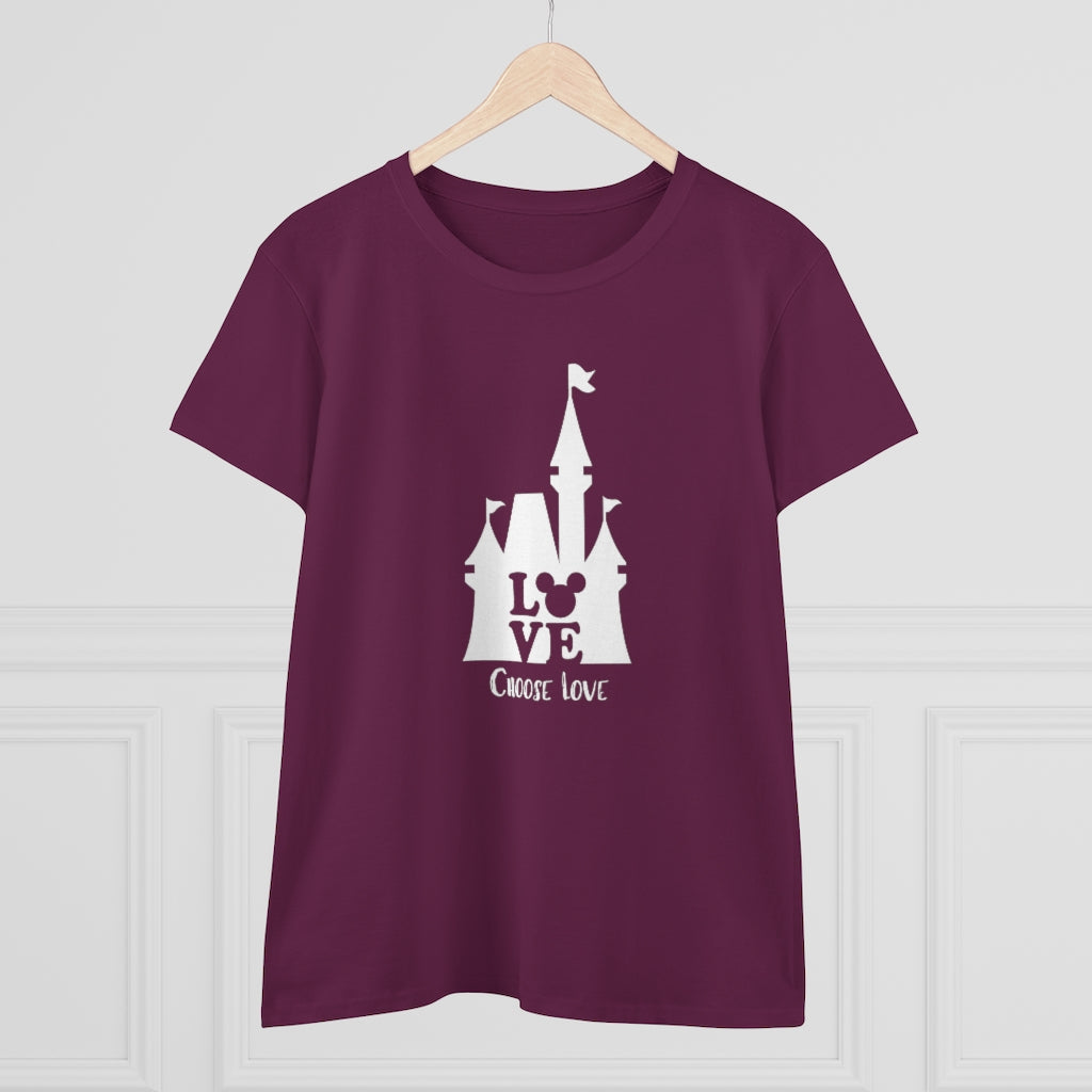 Choose Love- Women's Heavy Cotton Tee