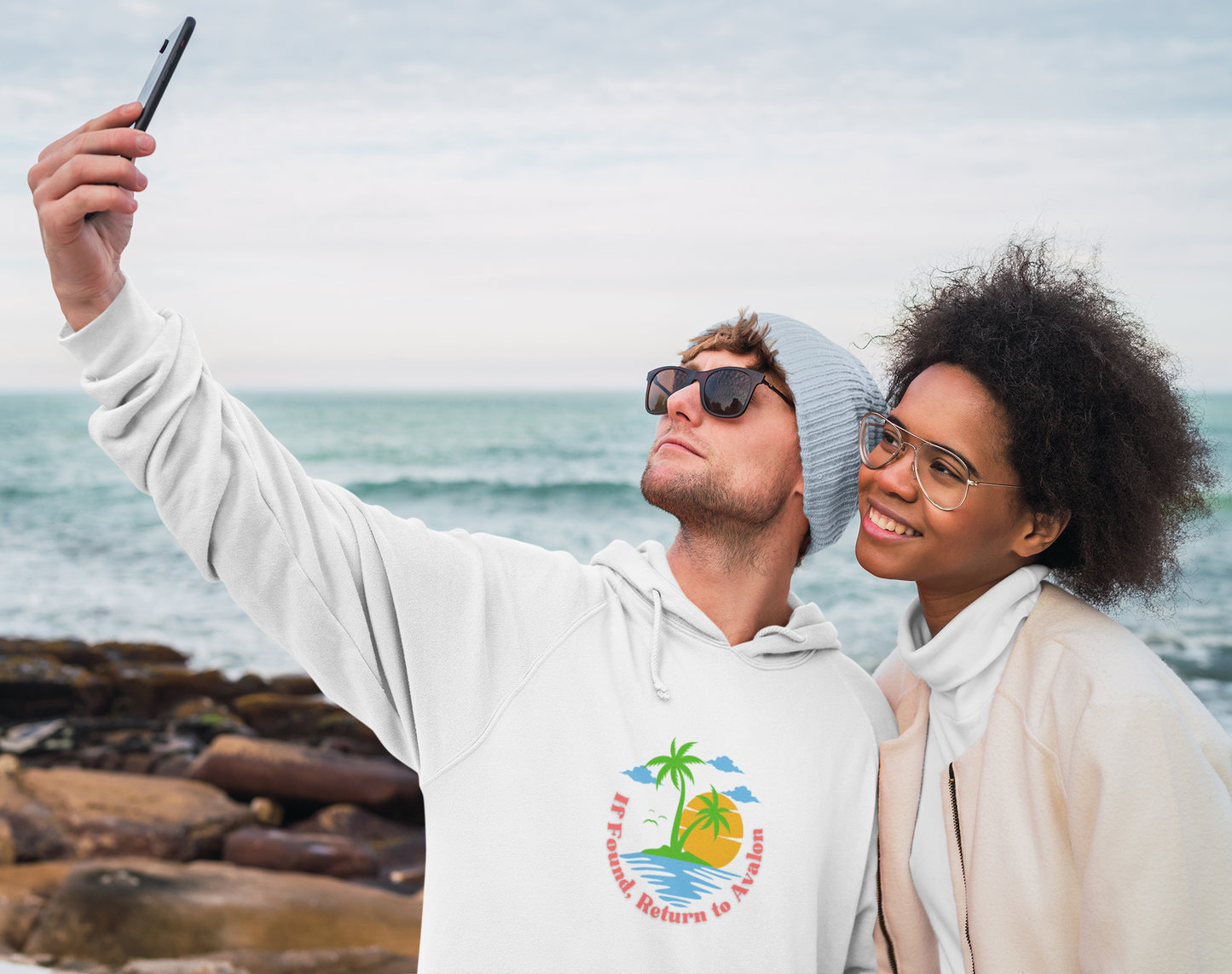 If Found, Return to Avalon Unisex Heavy Blend™ Hooded Sweatshirt