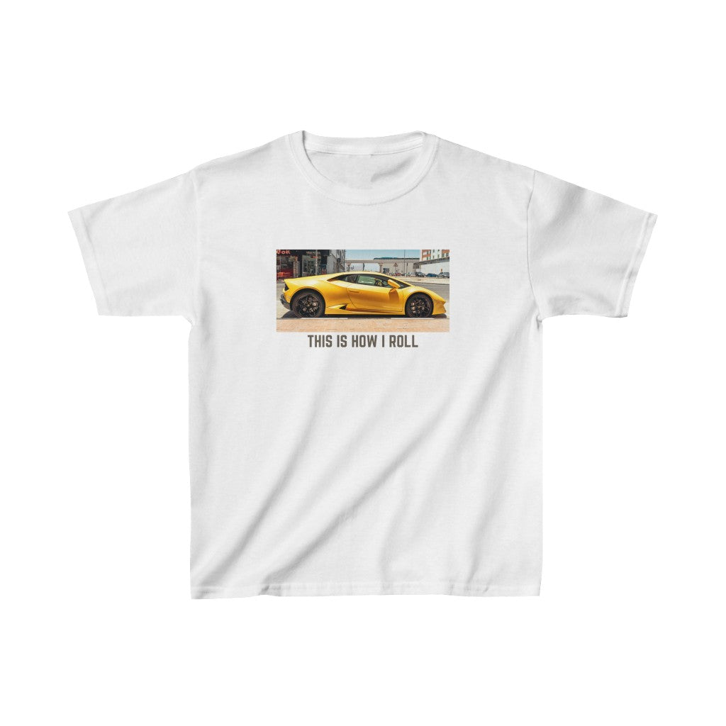 This is How I Roll- Kids Heavy Cotton™ Tee