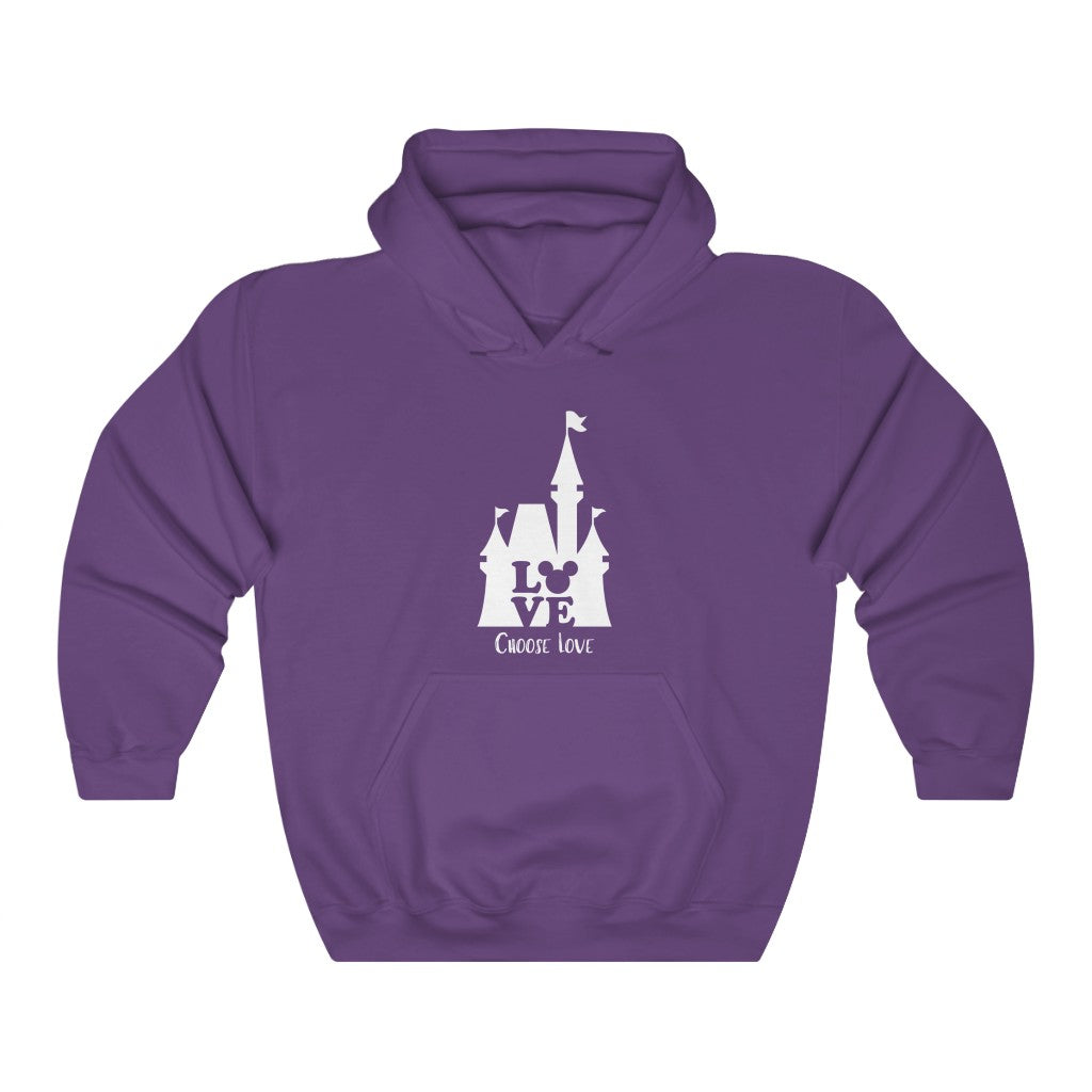 Choose Love Unisex Heavy Blend™ Hooded Sweatshirt