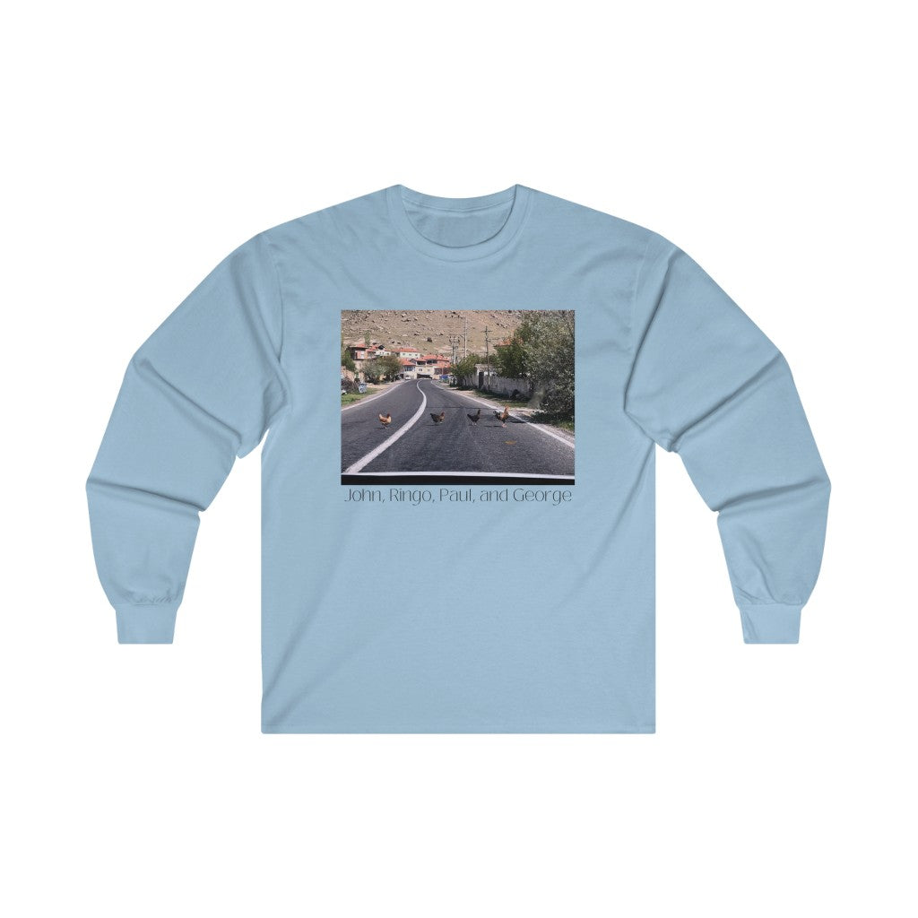 John, Paul, George, Ringo Ultra Cotton Long Sleeve Tee