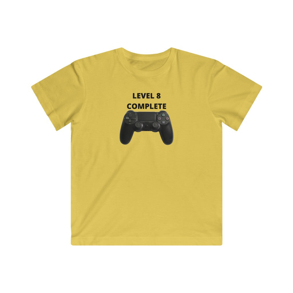 Level 8 Complete (Black) Jersey Tee