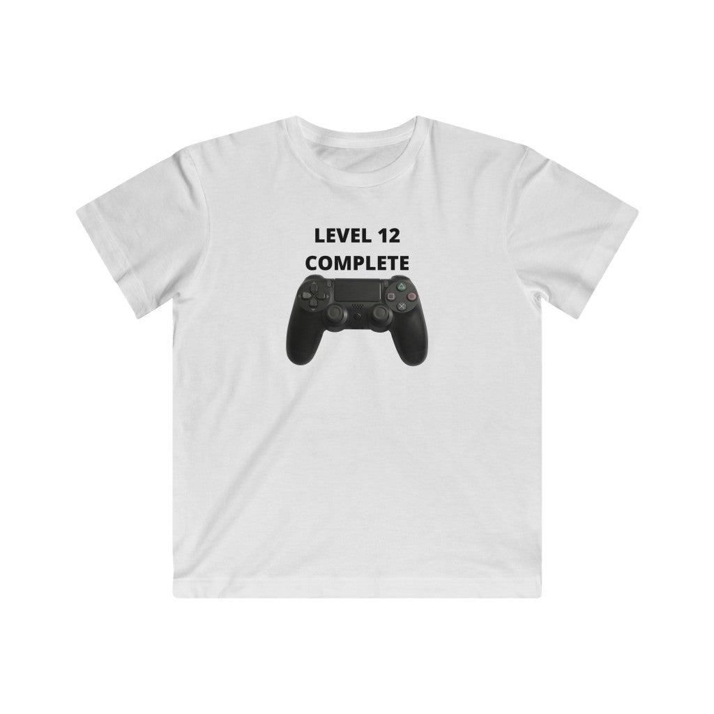 Level 12 Complete (Black) Fine Jersey Tee
