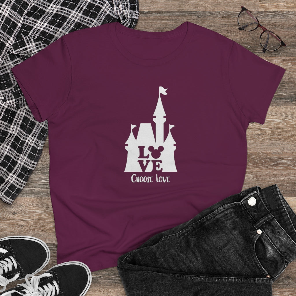 Choose Love- Women's Heavy Cotton Tee