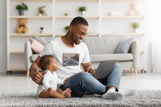 John, Paul, George, Ringo Men's Heavy Cotton Tee