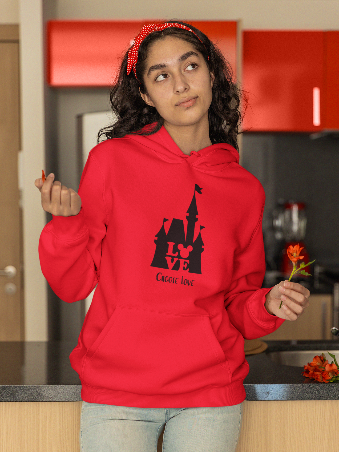 Choose Love Unisex Heavy Blend™ Hooded Sweatshirt