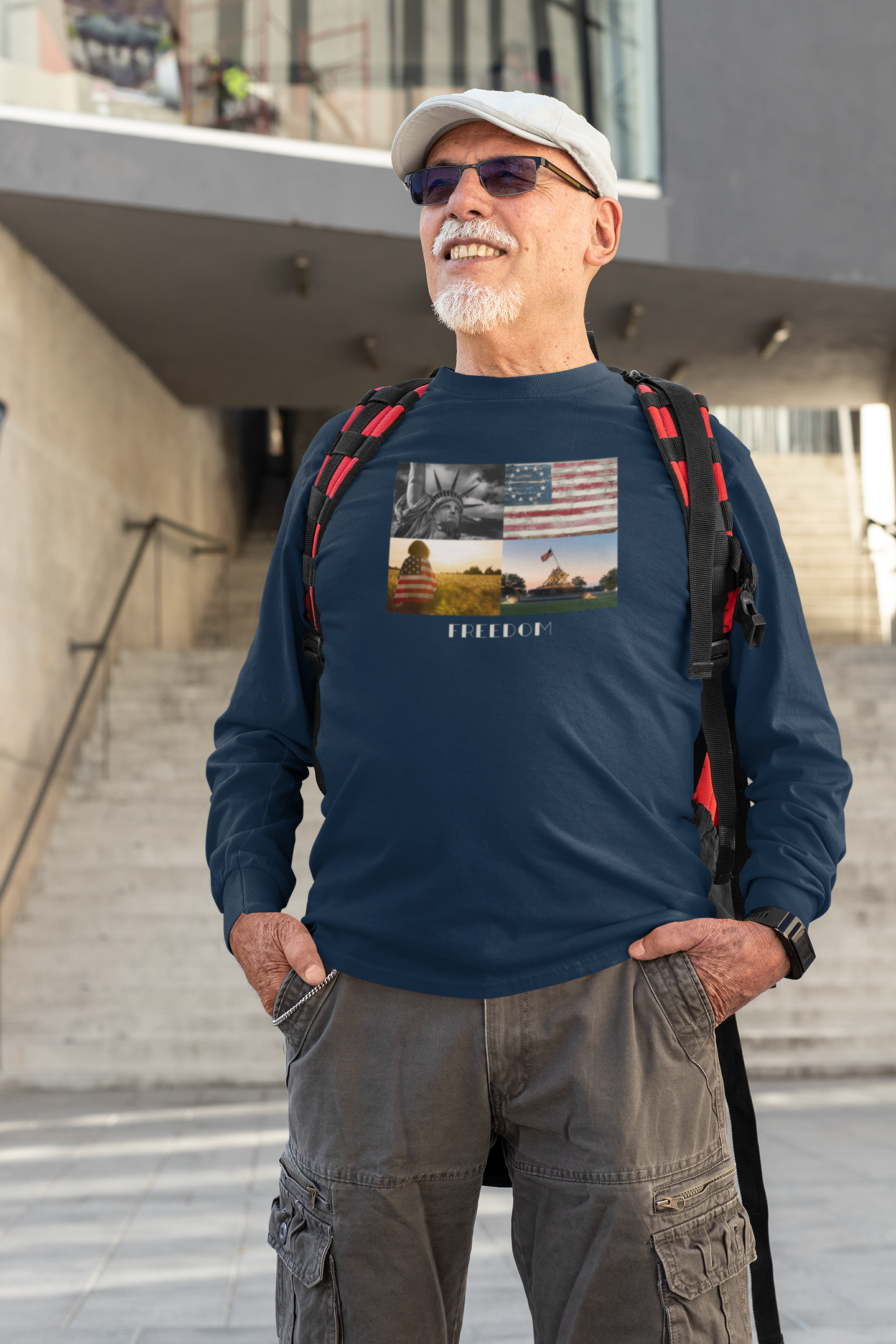 Freedom Ultra Cotton Long Sleeve Tee