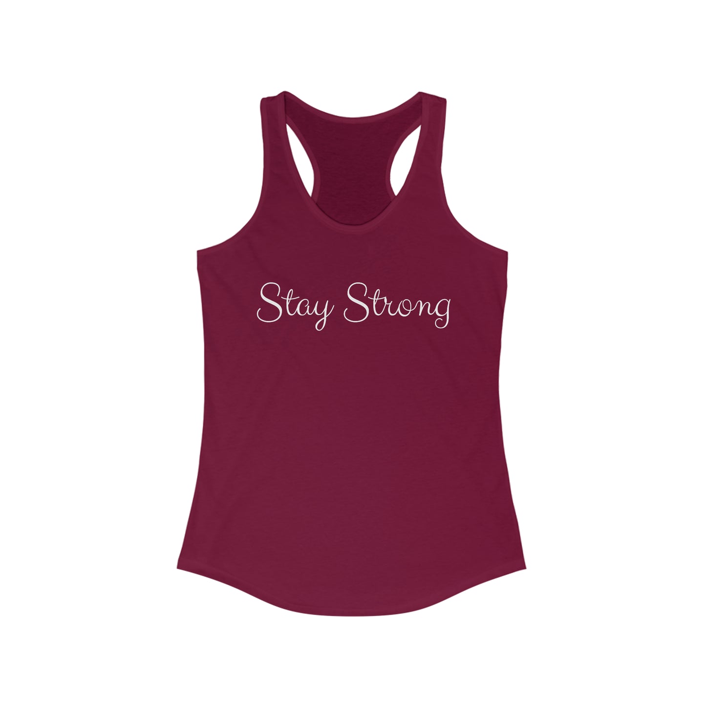 Women's Stay Strong Ideal Racerback Tank