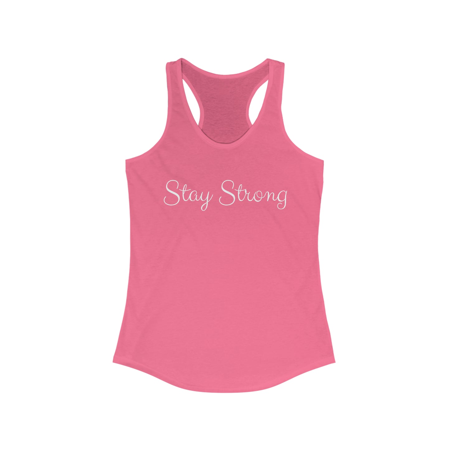 Women's Stay Strong Ideal Racerback Tank