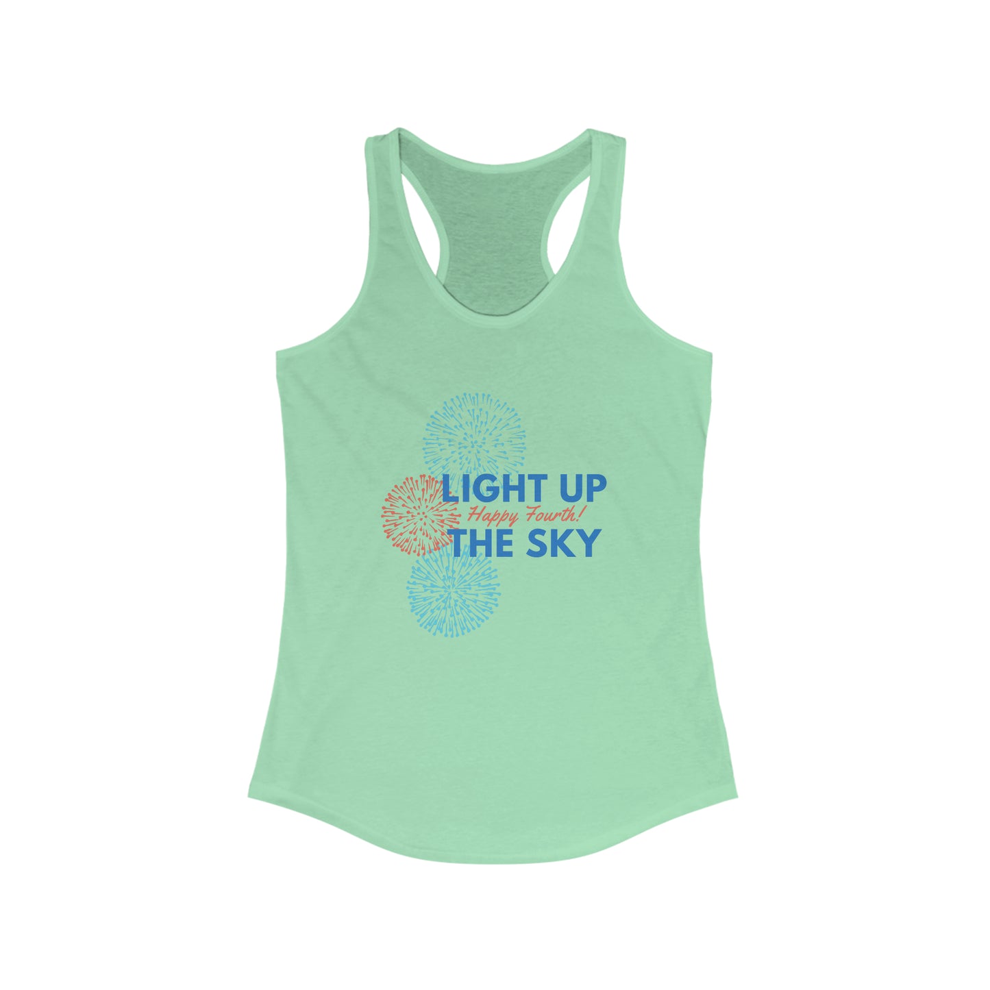 Women's Light Up the Sky Ideal Racerback Tank