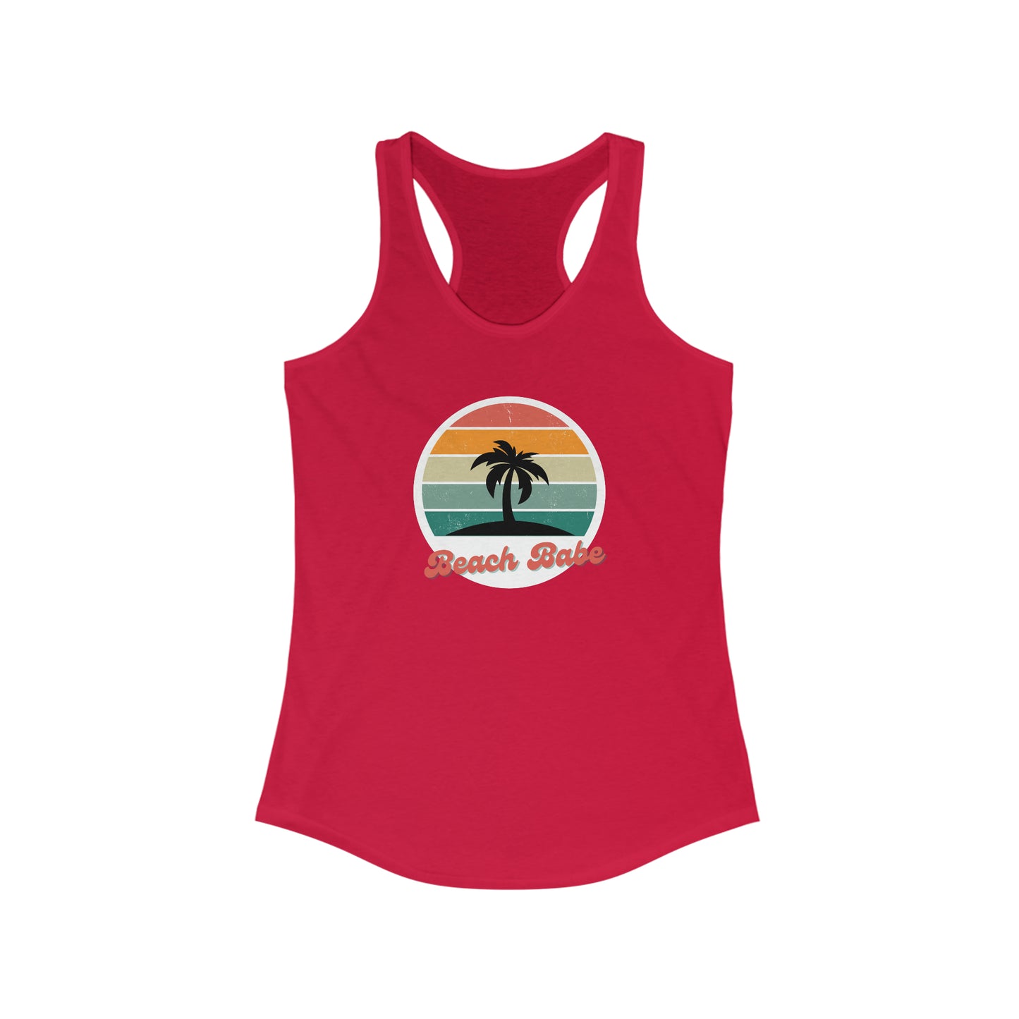 Women's Beach Babe Ideal Racerback Tank