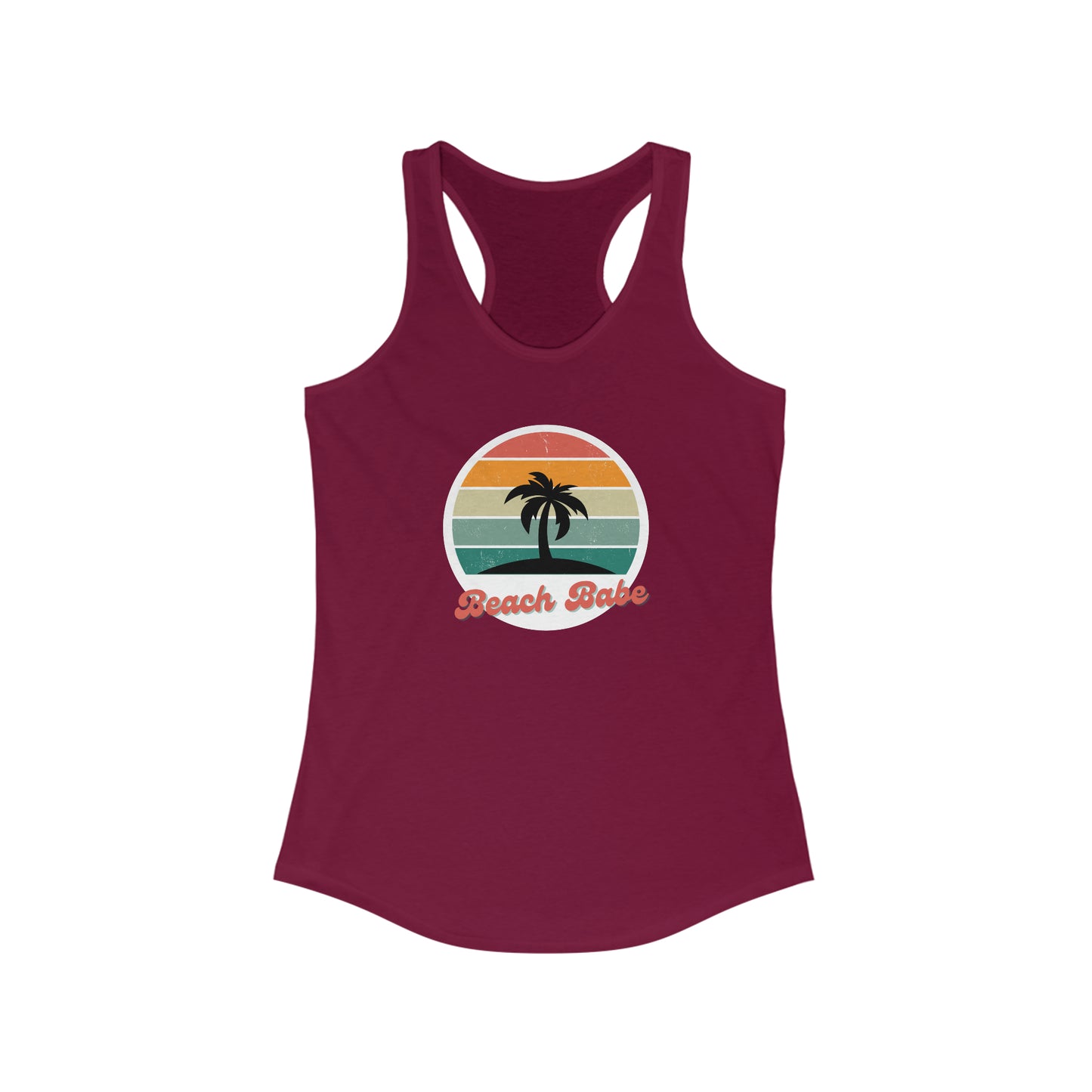 Women's Beach Babe Ideal Racerback Tank