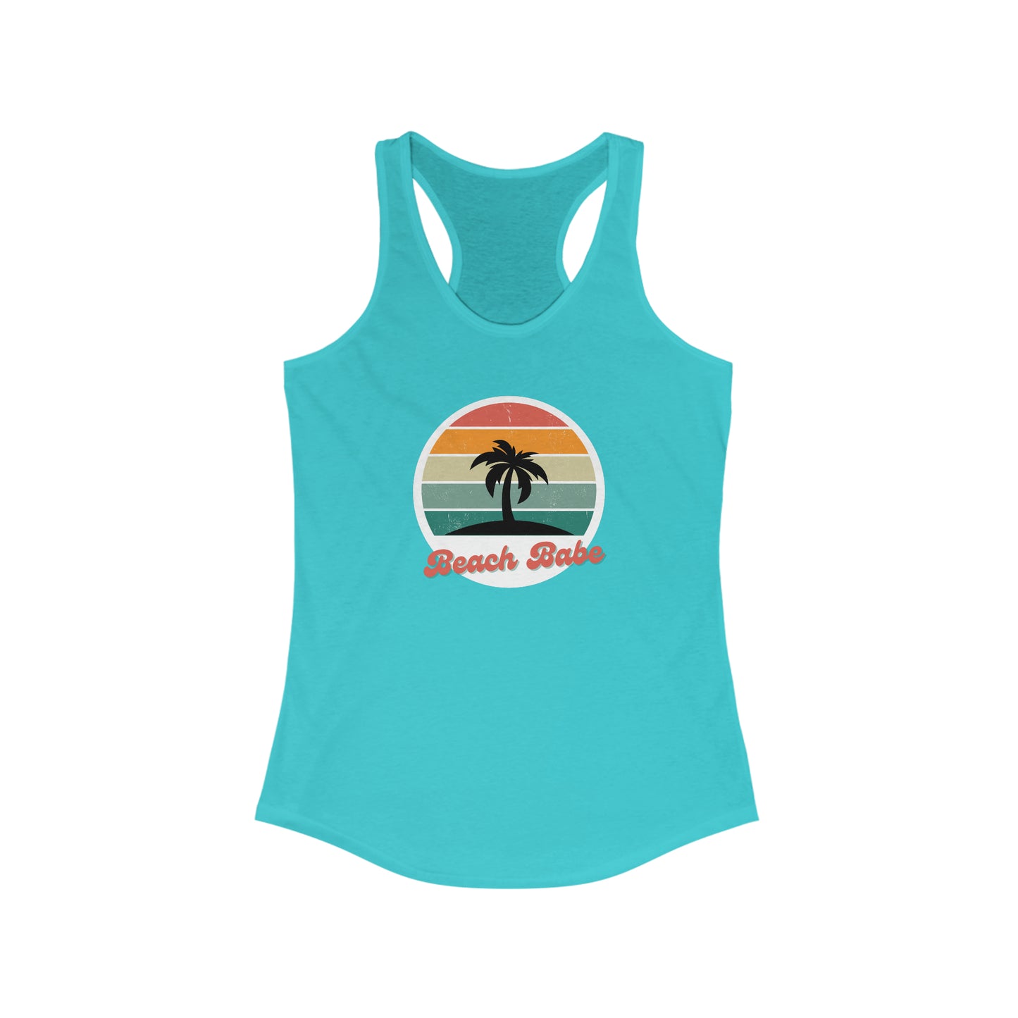 Women's Beach Babe Ideal Racerback Tank