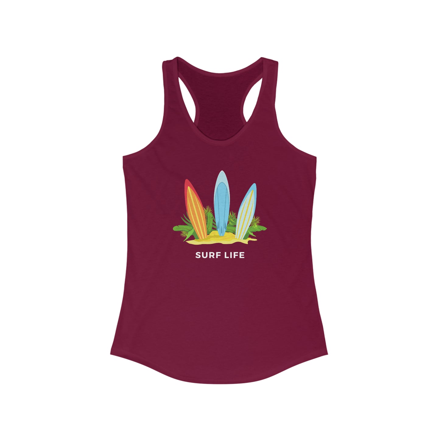 Women's Surf Life Time Ideal Racerback Tank