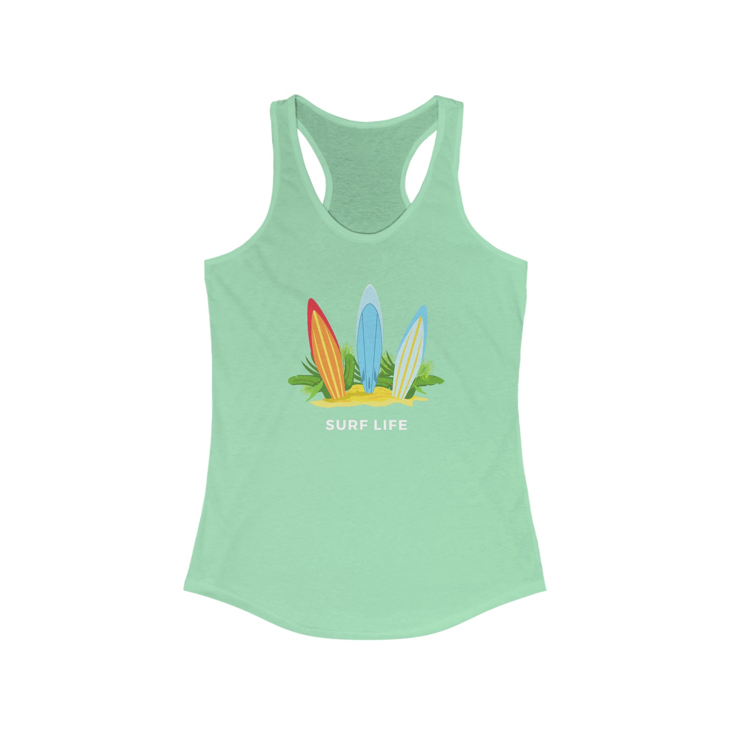 Women's Surf Life Time Ideal Racerback Tank