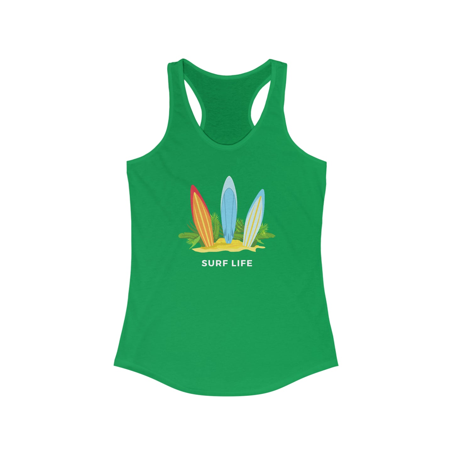 Women's Surf Life Time Ideal Racerback Tank