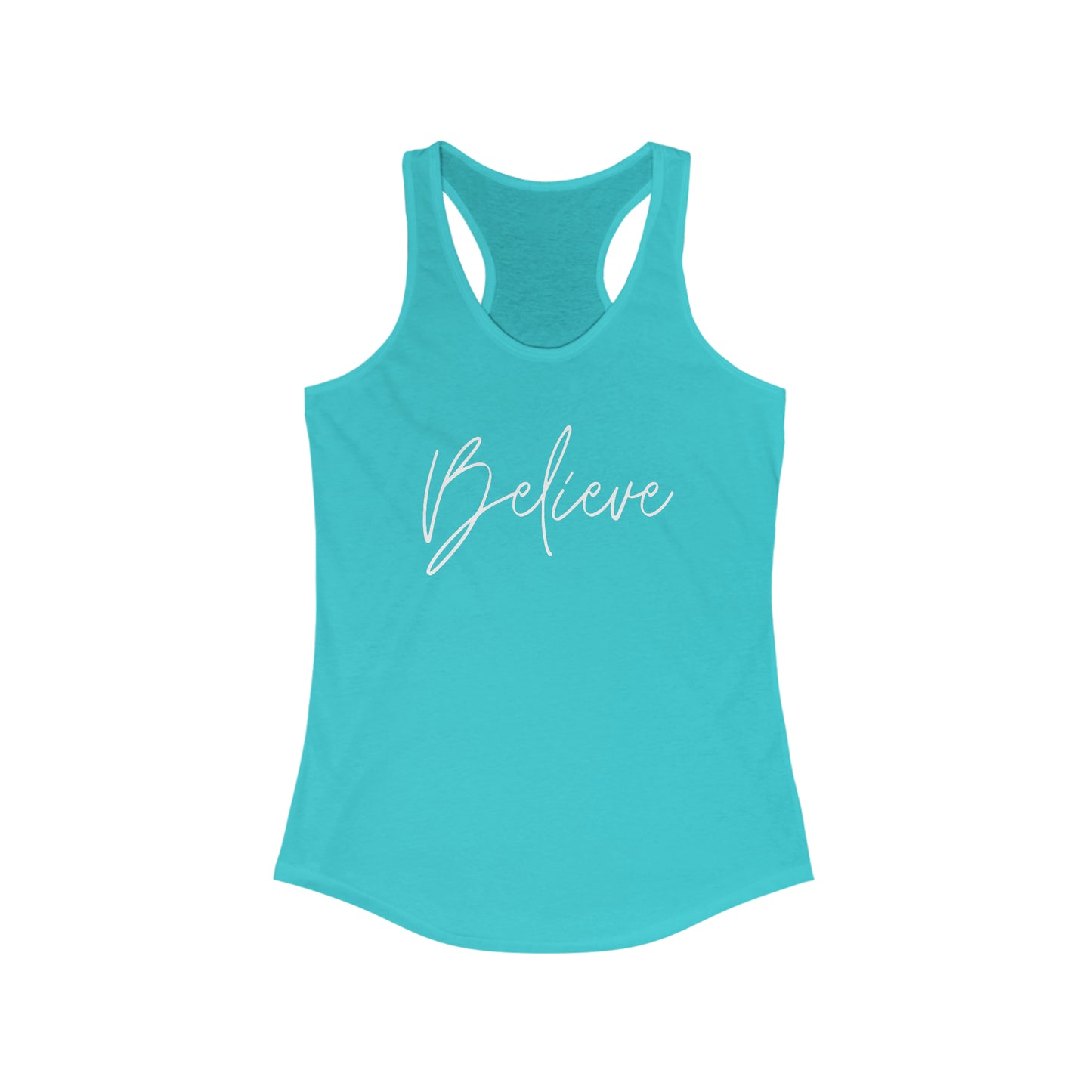 Women's Believe Ideal Racerback Tank