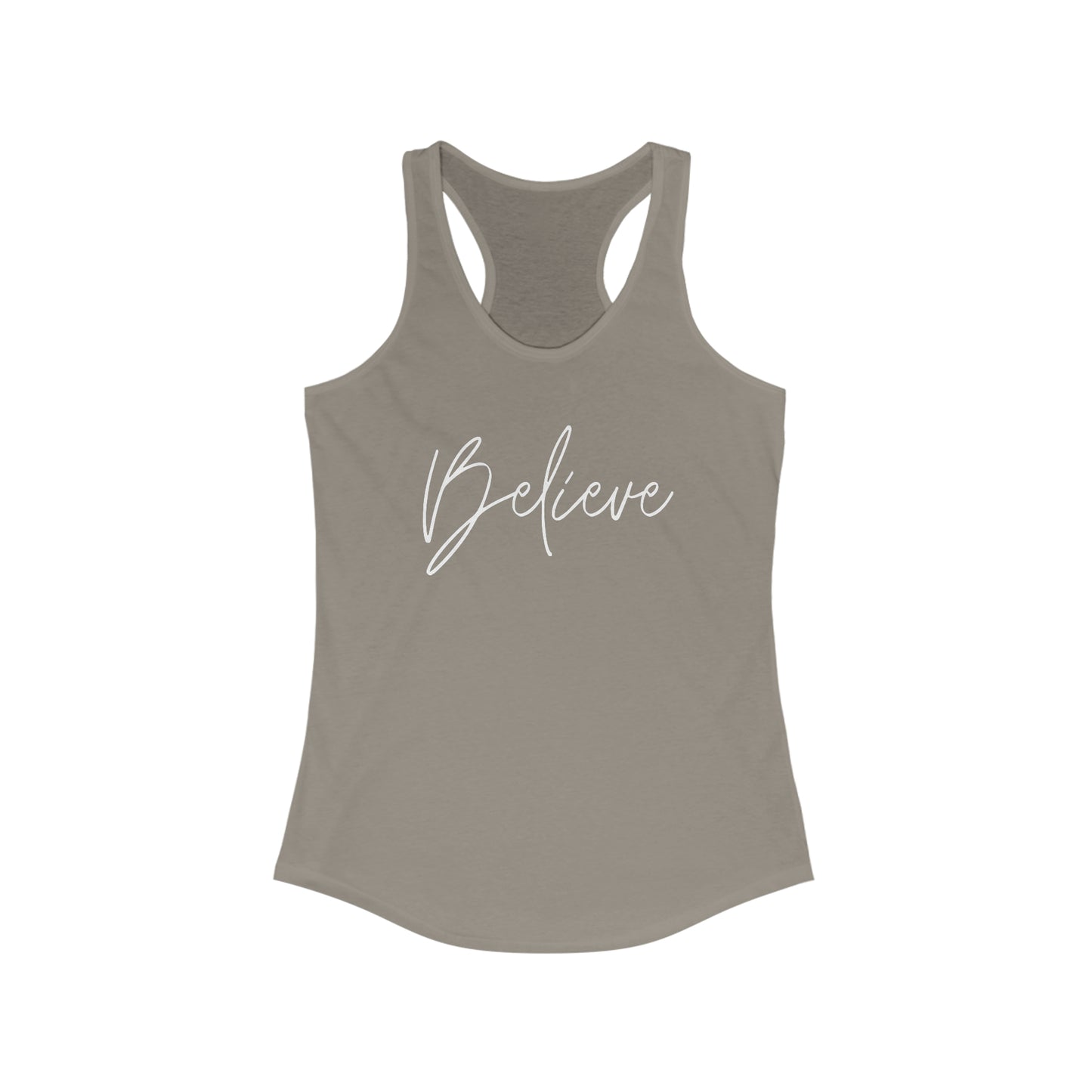 Women's Believe Ideal Racerback Tank