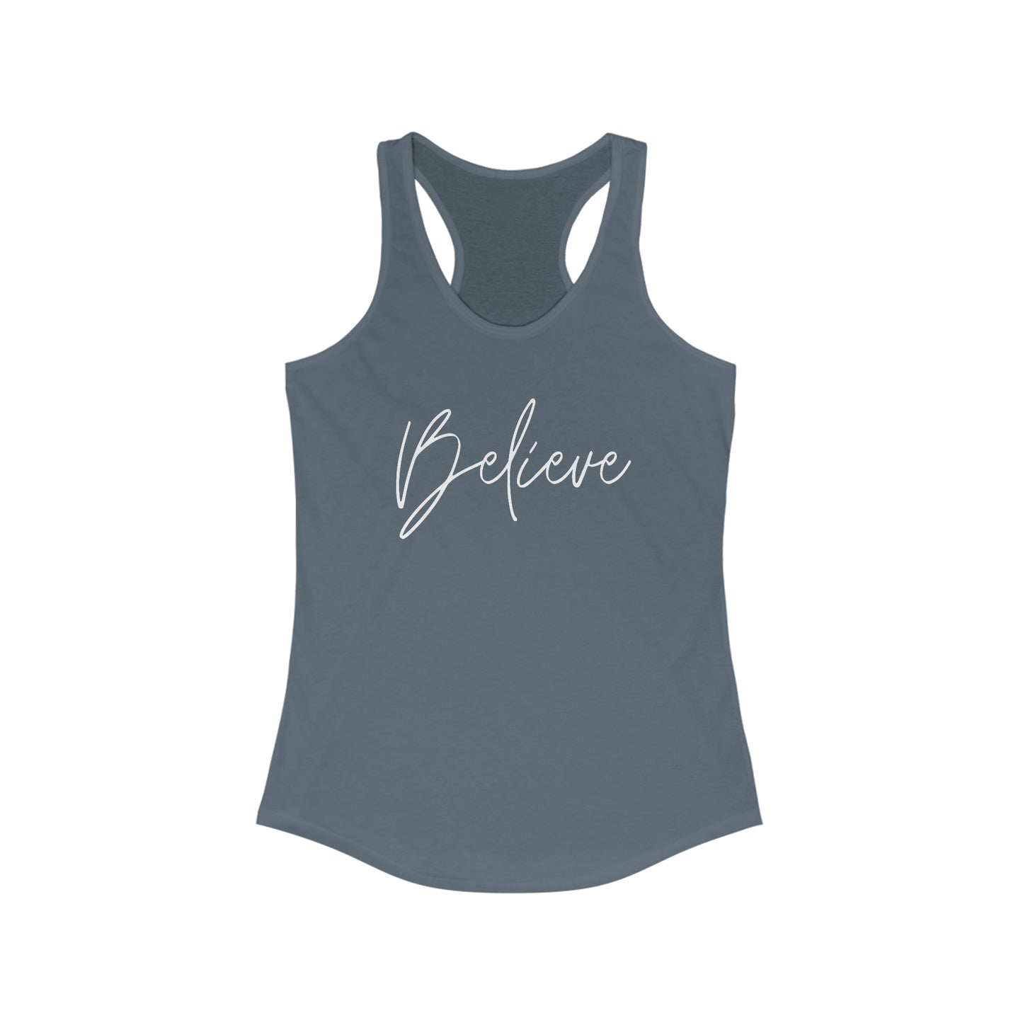 Women's Believe Ideal Racerback Tank