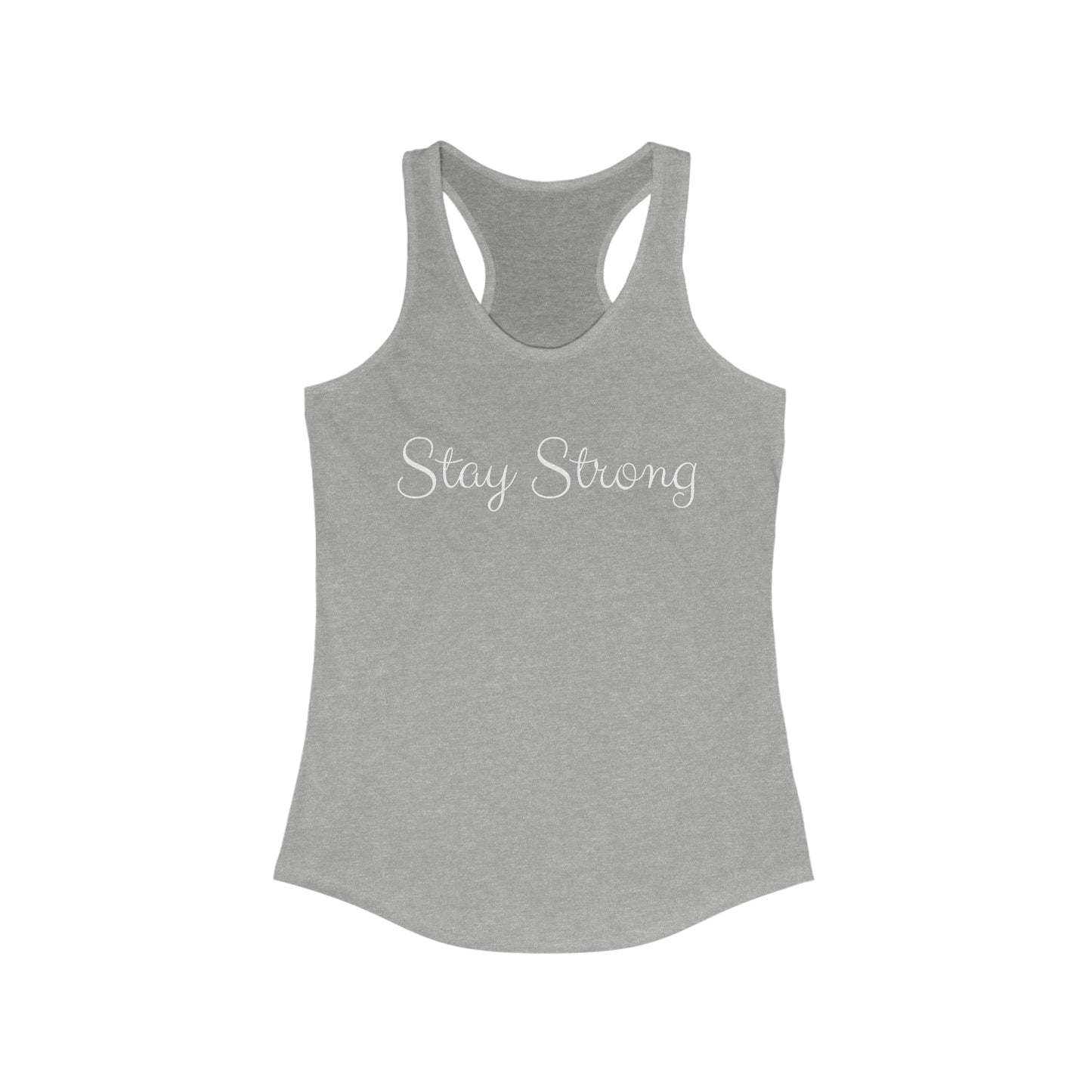 Women's Stay Strong Ideal Racerback Tank