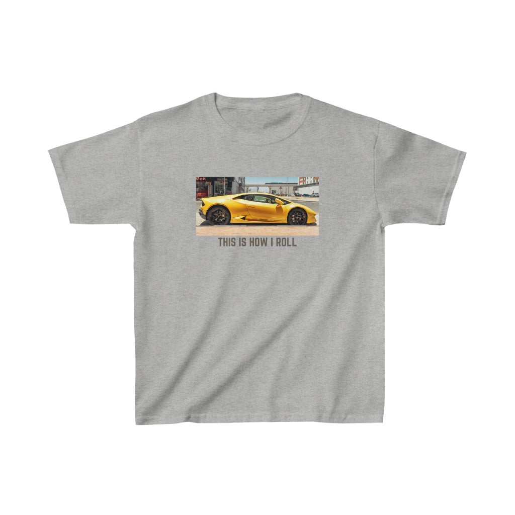 This is How I Roll- Kids Heavy Cotton™ Tee