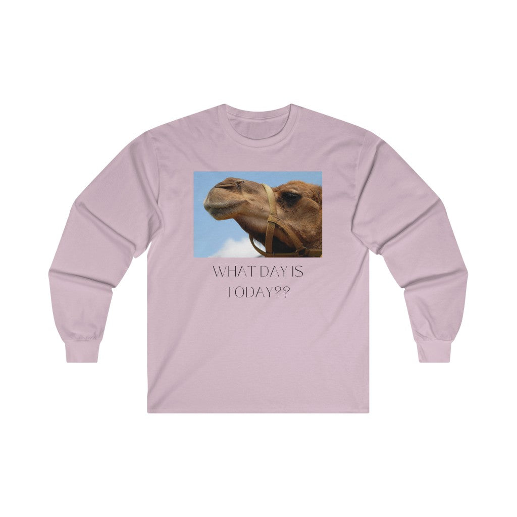 What Day is Today? - Ultra Cotton Long Sleeve Tee