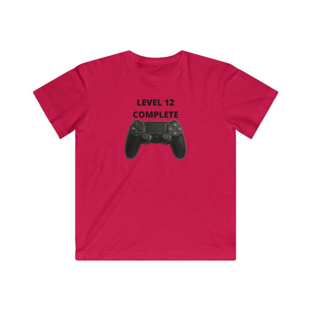 Level 12 Complete (Black) Fine Jersey Tee