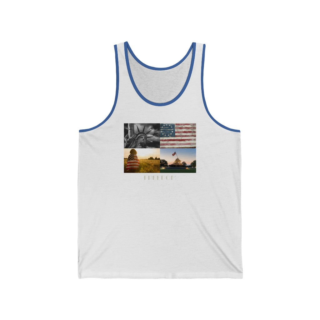 Freedom- Unisex Jersey Tank