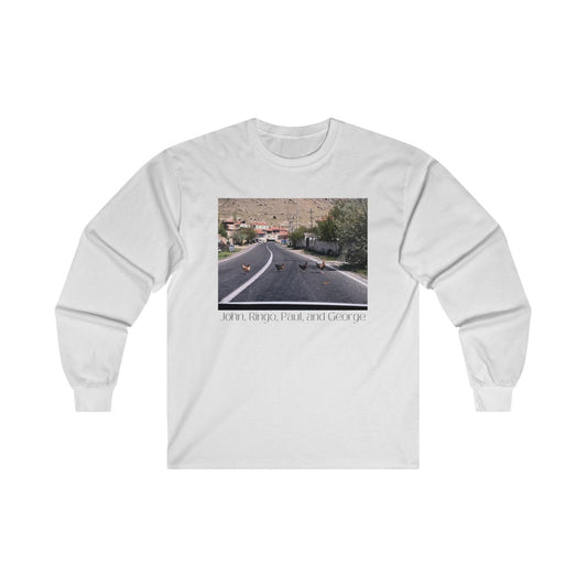 John, Paul, George, Ringo Ultra Cotton Long Sleeve Tee