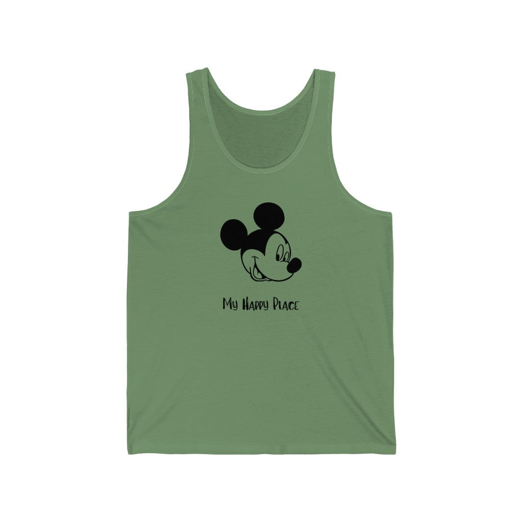 My Happy Place Men's Jersey Tank