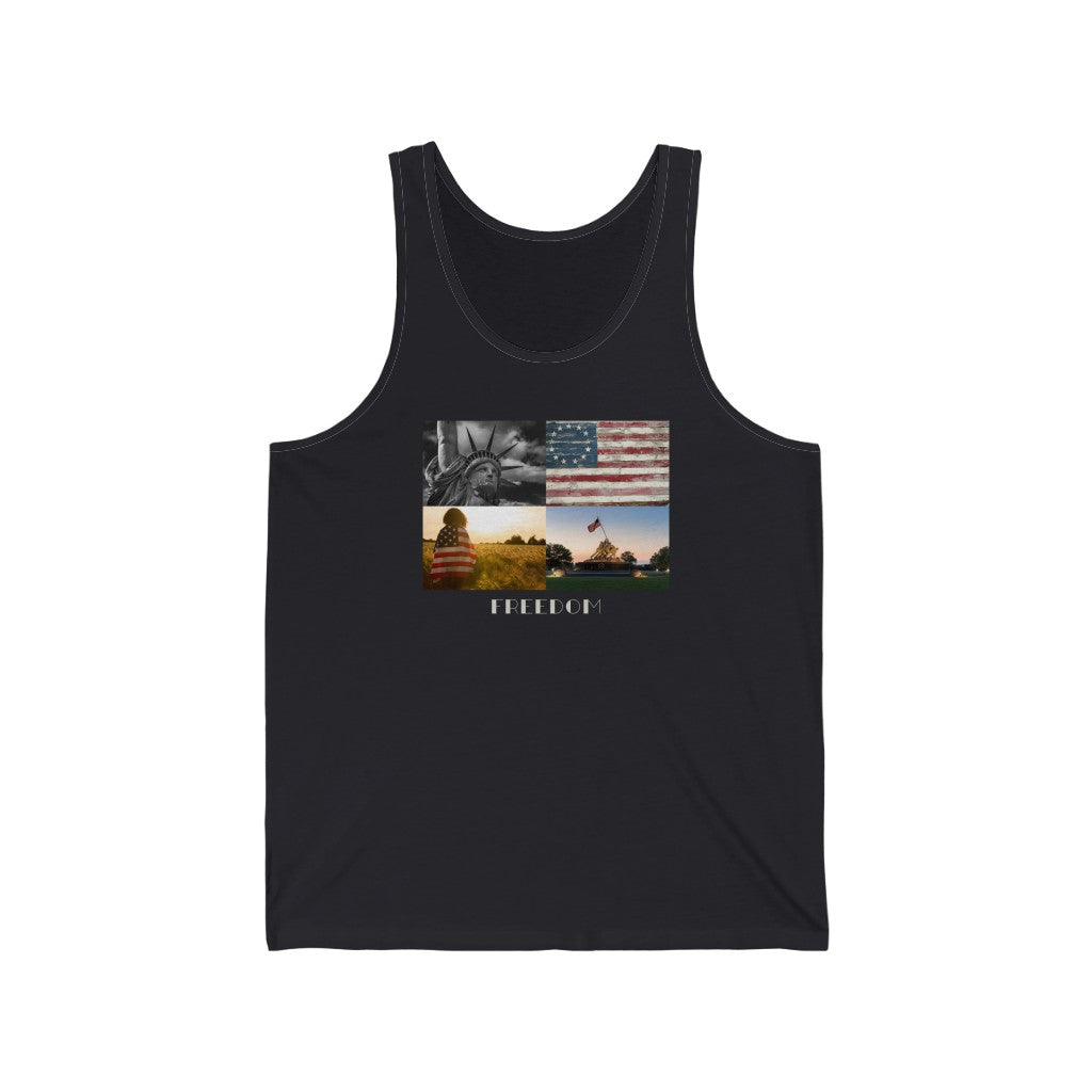 Freedom- Unisex Jersey Tank