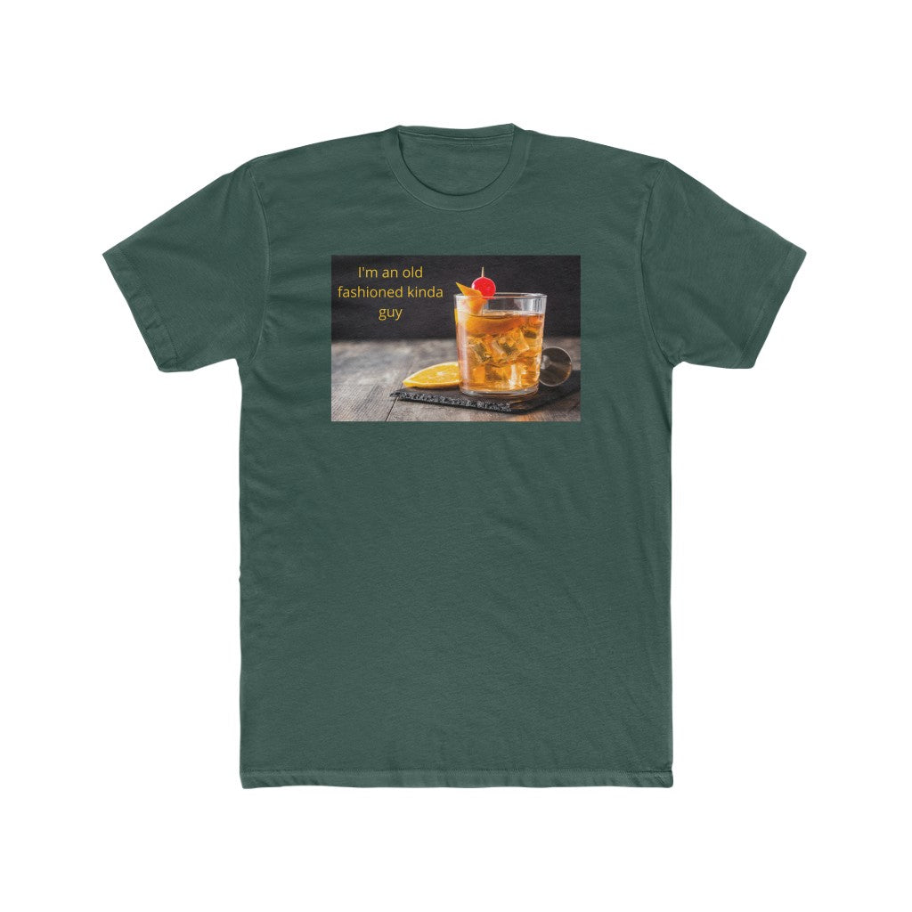 Old Fashioned- Men's Cotton Crew Tee