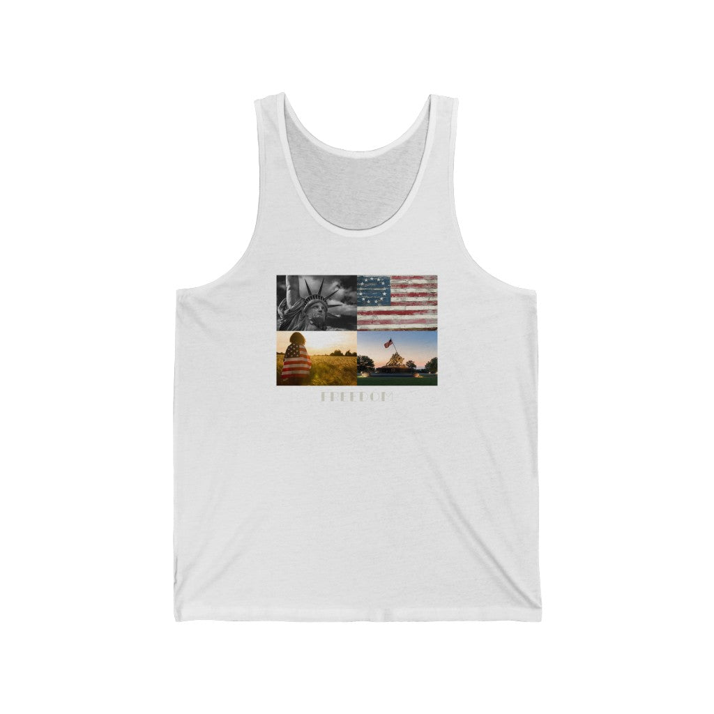 Freedom- Unisex Jersey Tank