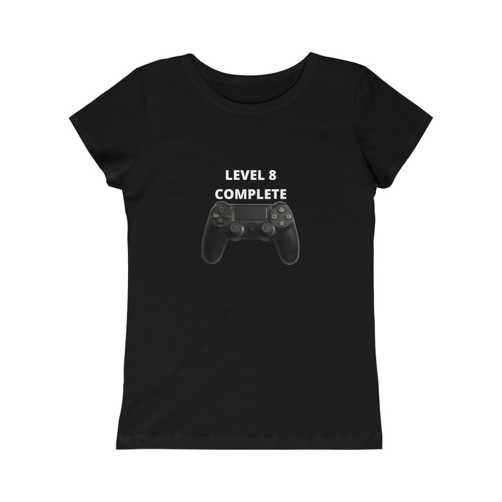 Level 8 Complete (White) Princess Tee